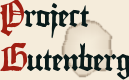 Logo for Project Gutenberg
